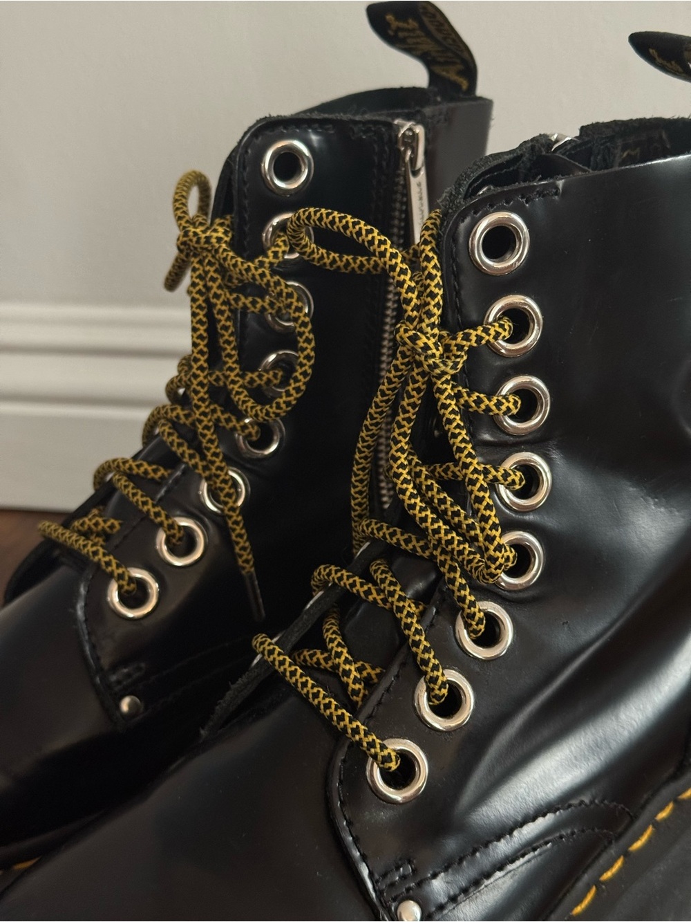 Dr Martens Jason Max Platform Boots - Black Size 7 - Picture 3 of 9